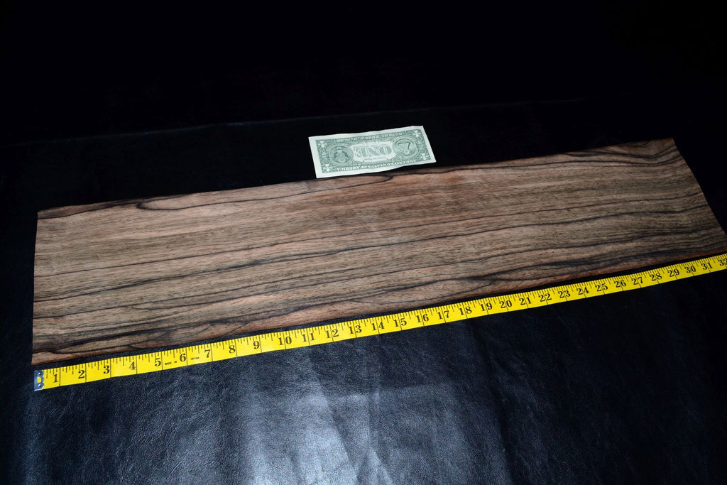 Ebony Veneer : Brown Quartered Ebony V-Tec Wood Veneer Sheets