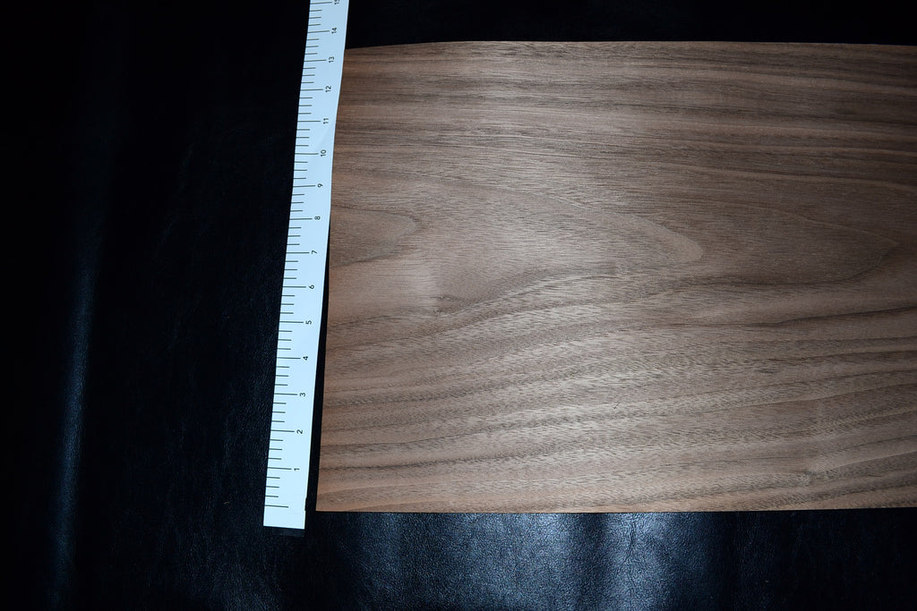 Walnut Wood Veneer Sheet 12 x 12 on Paper Backer 1' x 1' x 1/40 A Grade