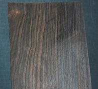 Ebony Raw Wood Veneer Sheet 4 x 83 inches 1/42nd thick