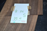 Walnut Raw Wood Veneer Sheets 8 x 34 inches 1/42nd thick (Copy)