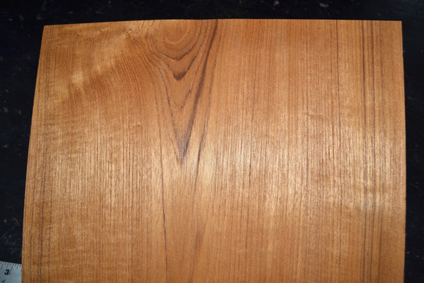 Teak Raw Wood Veneer Sheets  14.5  x 38 inches 1/42nd thick (Copy)