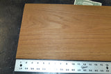 Teak Raw Wood Veneer Sheets  12  x 24 inches 1/42nd thick