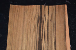 Black Limba Raw Wood Veneer Sheet 7 x 48 inches