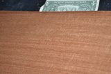 Mahogany Raw Wood Veneer Sheet 8 x 30 inches 1/42nd thick