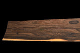 Ziricote Raw Wood Veneer Sheet 4 x 46 inches, 1/42nd thick