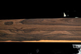 Ziricote Raw Wood Veneer Sheet 4 x 46 inches, 1/42nd thick
