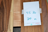 Teak Raw Wood Veneer Sheets  4.5 x 36 inches 1/42nd thick