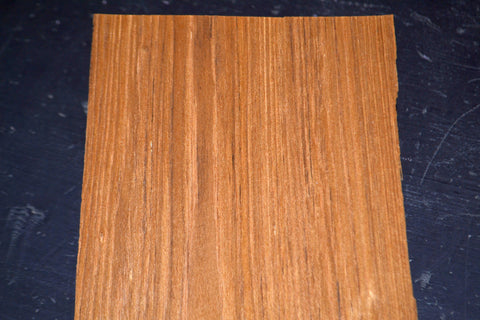 Teak Raw Wood Veneer Sheets  7 x 28 inches 1/42nd thick