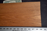Teak Raw Wood Veneer Sheets  7 x 28 inches 1/42nd thick