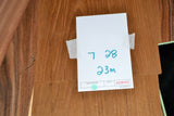 Teak Raw Wood Veneer Sheets  7 x 28 inches 1/42nd thick