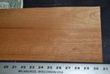 Teak Raw Wood Veneer Sheets  6.5 x 30 inches 1/42nd thick