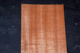 Makore Raw Wood Veneer Sheet 6 x 41 inches 1/42nd thick
