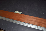 Makore Raw Wood Veneer Sheet 6 x 41 inches 1/42nd thick