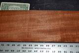 Makore Raw Wood Veneer Sheet 6 x 41 inches 1/42nd thick