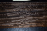 Fumed Eucalyptus Raw Wood Veneer Sheets 6 x 15 inches 1/42nd thick