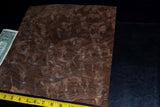 Walnut Burl Raw Wood Veneer Sheets 13 x 13 inches 1/42nd thick