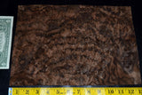 Walnut Burl Raw Wood Veneer Sheets 9 x 13 inches 1/42nd thick