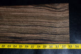 Ebony Raw Wood Veneer Sheets 6.5 x 32 inches 1/42nd thick