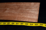 Mahogany Raw Wood Veneer Sheets 5.5 x 35 inches 1/42nd thick