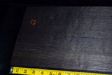Fumed Oak Raw Wood Veneer Sheets 8 x 30 inches 1/42nd thick