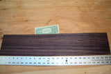 East Indian Rosewood Raw Wood Veneer Sheets 5 x 26 inches 1/42nd thick
