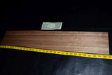 Queensland Walnut Raw Wood Veneer Sheets 5.5 x 30 inches 1/42nd thick